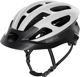 Kask rowerowy z systemem łączności Sena M1-EVO-MW00M |  Biały, rozmiar M