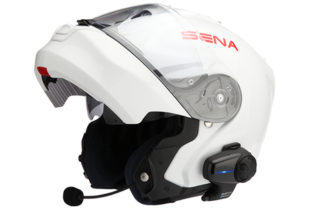 SENA INTERKOM MOTOCYKLOWY SMH10 BLUETOOTH 3.0 DO 900M Z MIKROFONEM NA PAŁĄKU ( 2 ZESTAWY ) (EL)