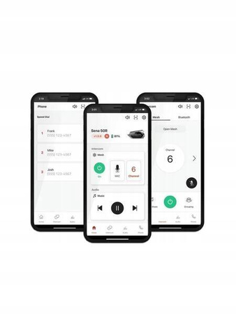 SENA 50R-02D Podwójny Interkom Audio Harman Kardon