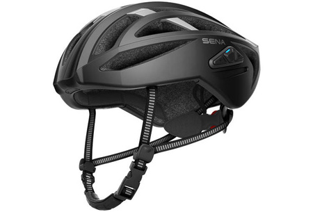 Kask rowerowy z systemem łączności Sena R2-EVO-MB00L |  Czarny, rozmiar L