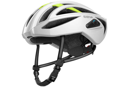 Kask rowerowy z systemem łączności Sena R2-EVO-MW00L |  Biały, rozmiar L