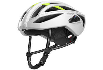 Kask rowerowy z systemem łączności Sena R2-EVO-MW00M |  Biały, rozmiar M