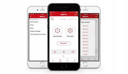 SENA INTERKOM SPIDER ST1 Mesh 2,0 2000m na 1 kask