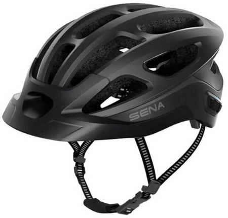 Kask rowerowy z systemem łączności Sena M1-EVO-MB00M |  Czarny, rozmiar M