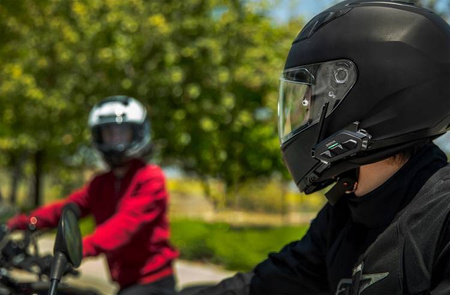 Sena SPIDER RT1 Na 2 Kaski Mesh Interkom Podwójny